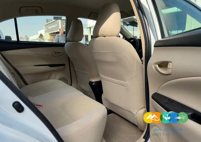 تويوتا يارس 2019 ممشى 99 الف نظيف