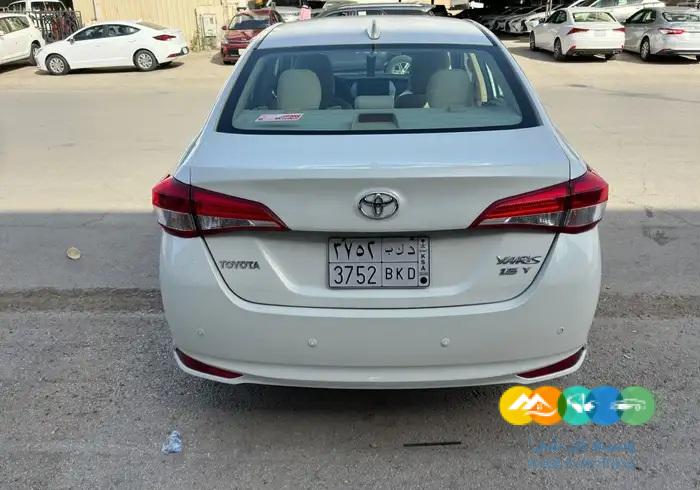 تويوتا يارس 2019 ممشى 99 الف نظيف