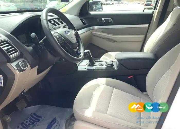 اكسبلور 2019 دبل نظيف ممشى100 الف