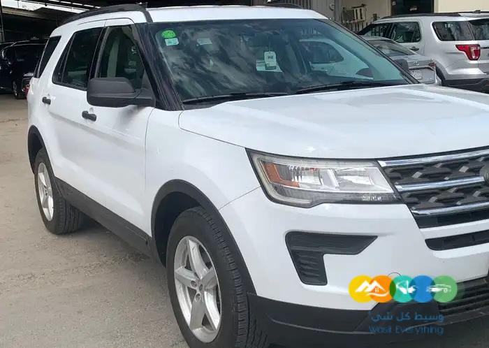 اكسبلور 2019 دبل نظيف ممشى100 الف