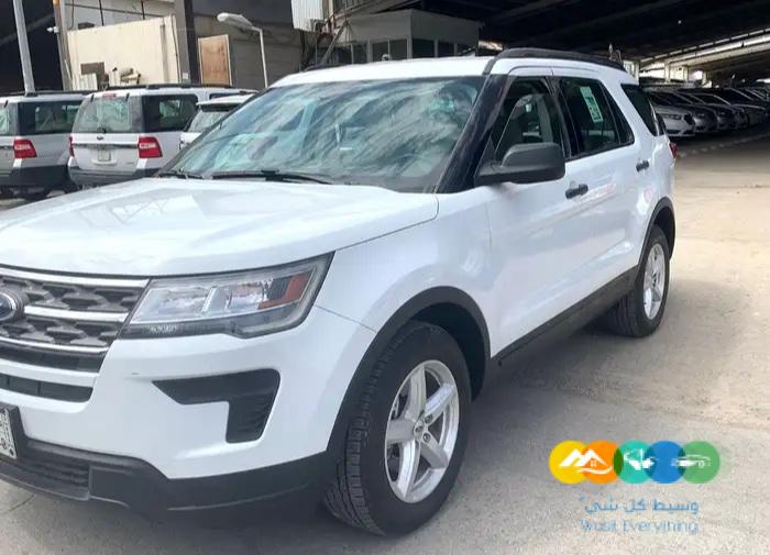 اكسبلور 2019 دبل نظيف ممشى100 الف