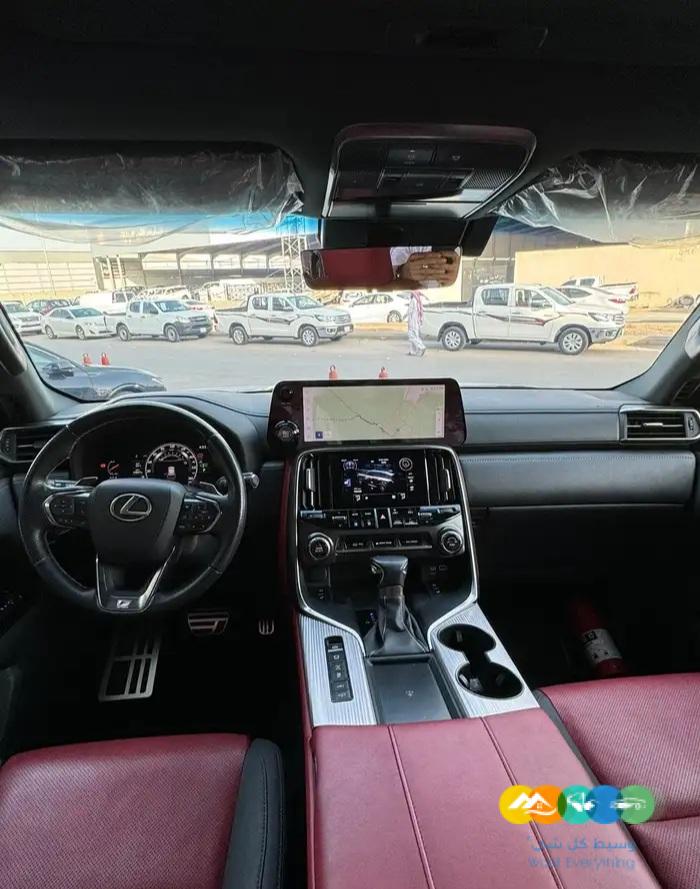 لكزس LX600 – اف سبورت – مستعمل – سعودي – 2022