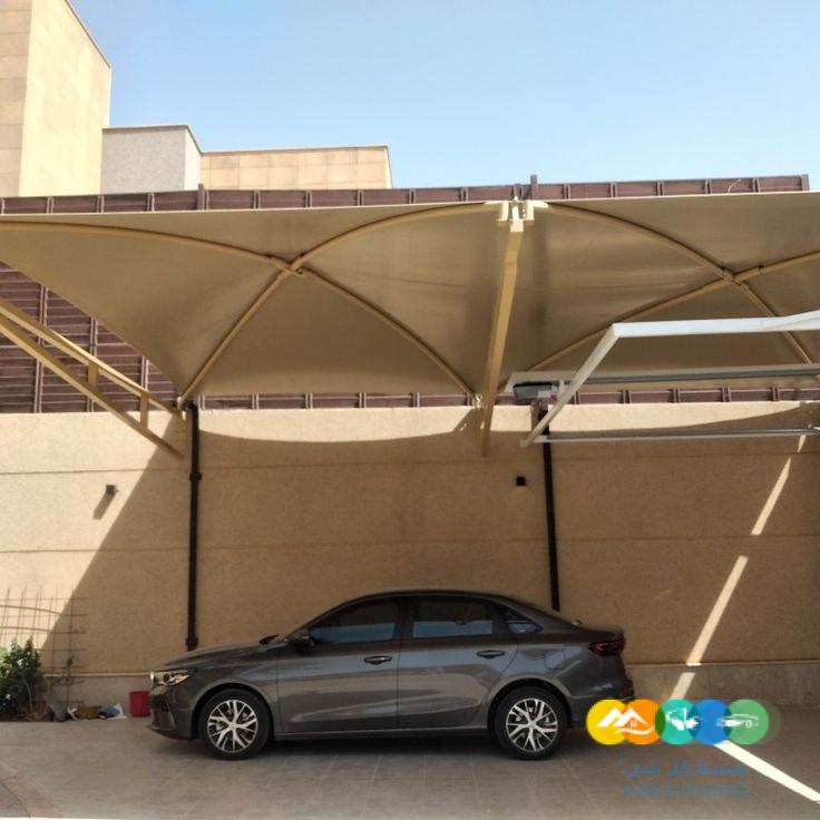 تركيب مظلات حديد للسيارات بالرياض