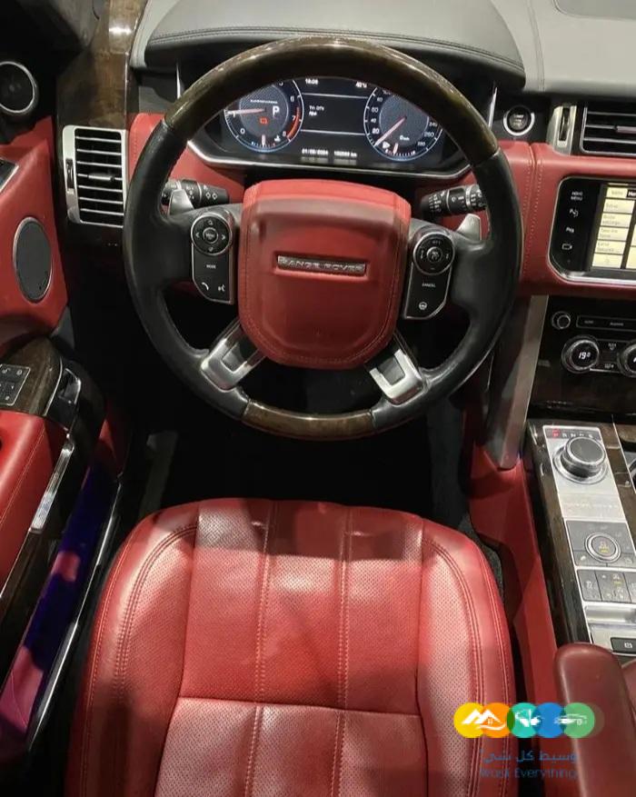 رنج روفر أوتوبيوغرافي 2015 ممشي 153 الف كم
