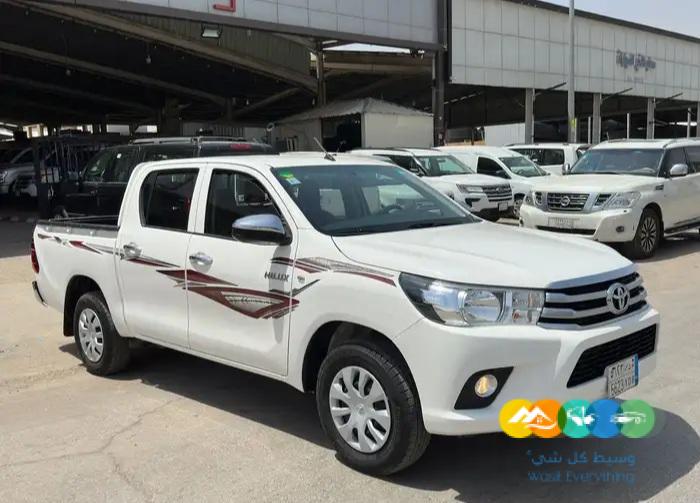 هايلكس 2019 مخزن ممشى 60 االف قمه في النظافه