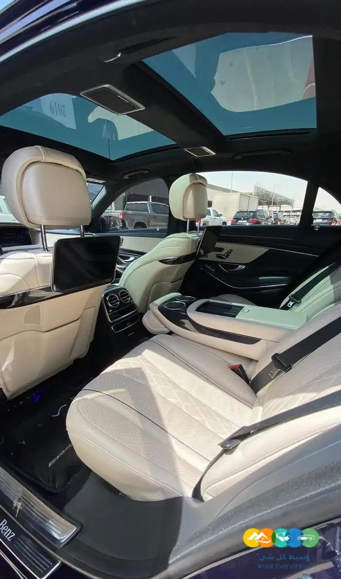 مرسيدس S560 – جفالي 6 أزرار – فل كامل – 2019