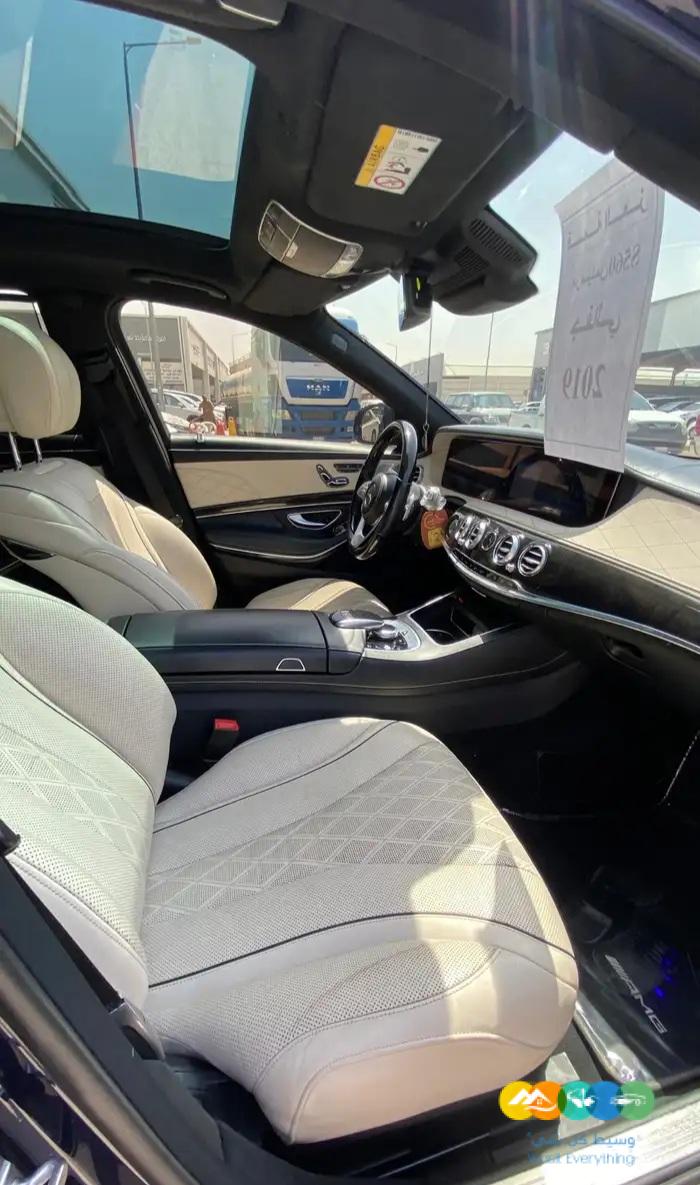 مرسيدس S560 – جفالي 6 أزرار – فل كامل – 2019
