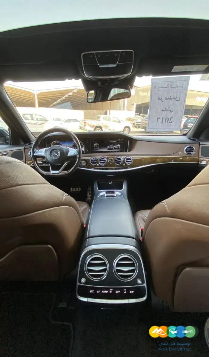 مرسيدس S400 -.زرار واحد – قرقاش – 2017