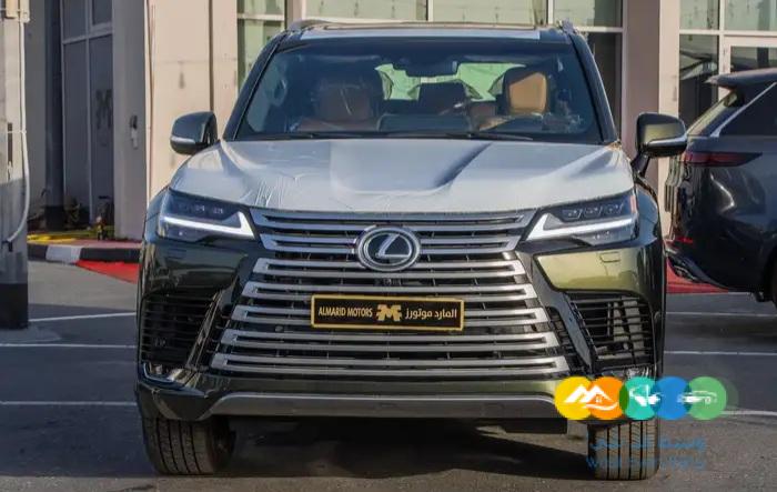 لكزس LX600 م 2024 اصفار BB خليجي فل كامل