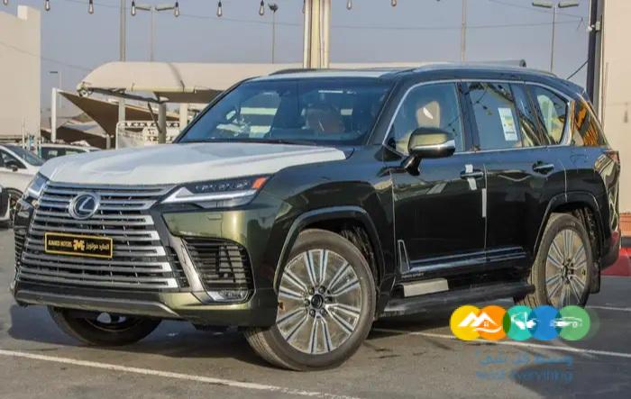 لكزس LX600 م 2024 اصفار BB خليجي فل كامل
