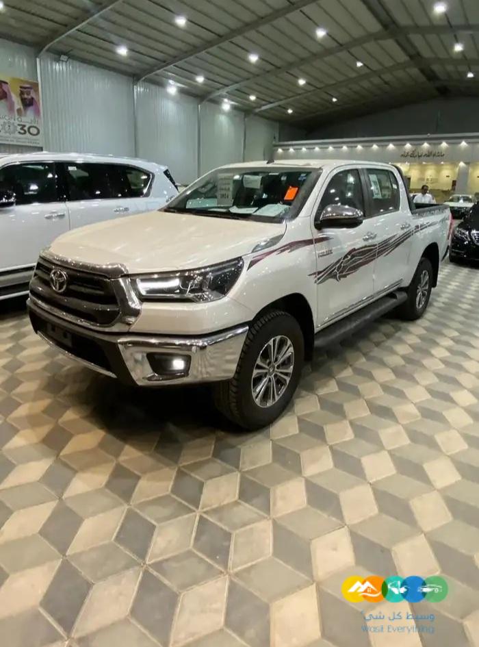 هايلوكس غمارتين S- GLX – بنزين 2.7 – سعودي – 2024