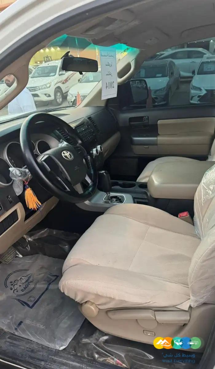 تويوتا – سيكويا – نص فل – سعودي – 2014