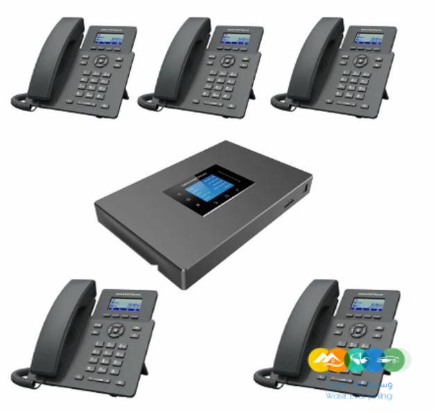 سنترال اى بى داخلي بدالات IP للشركات الكبيرة والصغيرة