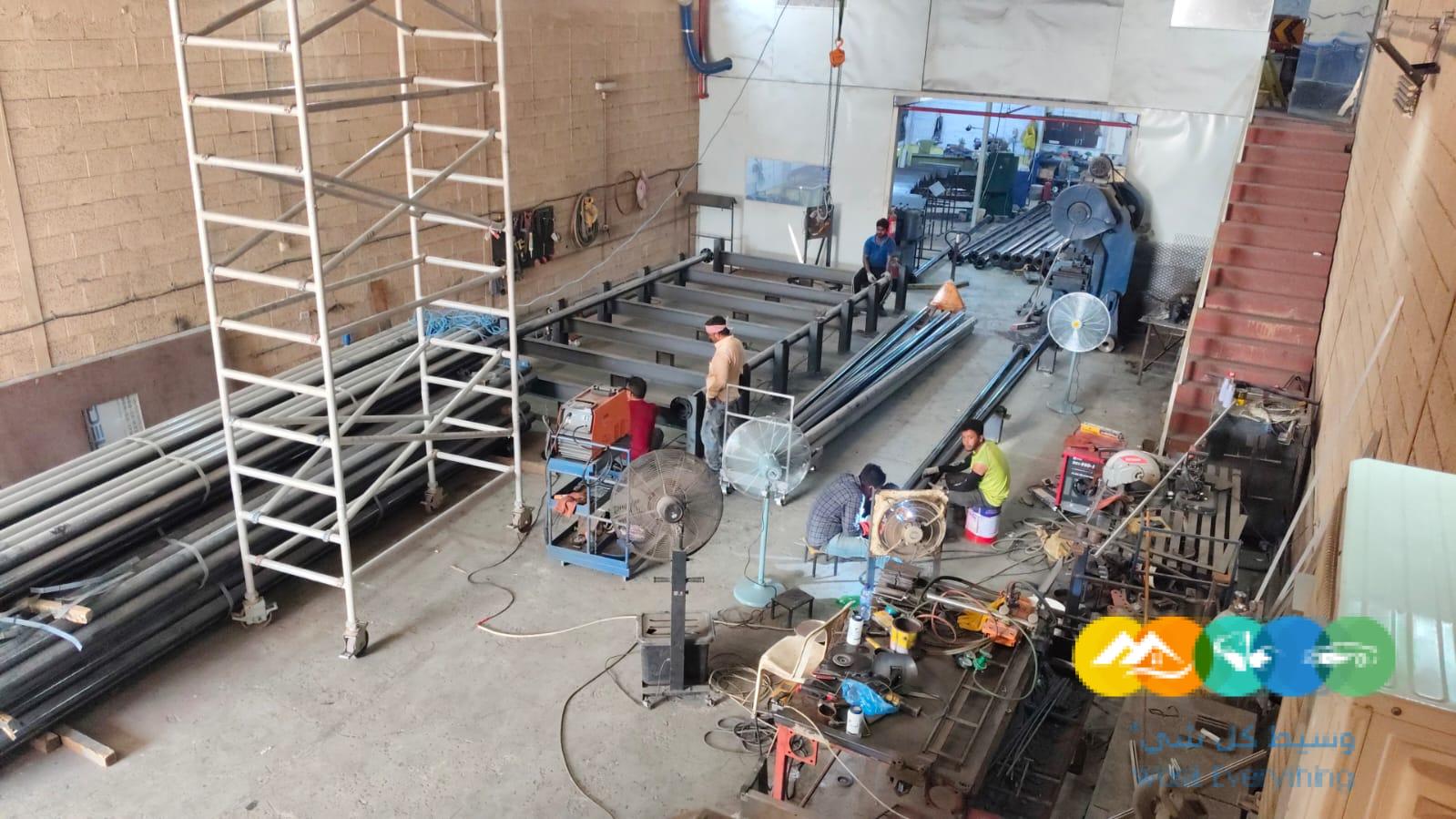 مصنع منتجات حديد للبيع في الدمام