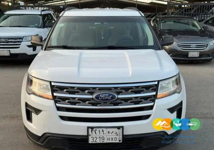 اكسبلور 2018 دبل توكيلات الجزيره / تم البيع