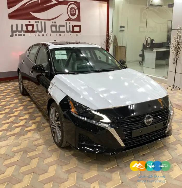 نيسان التيما نص فل 2024 السعر 117550 بضريبه