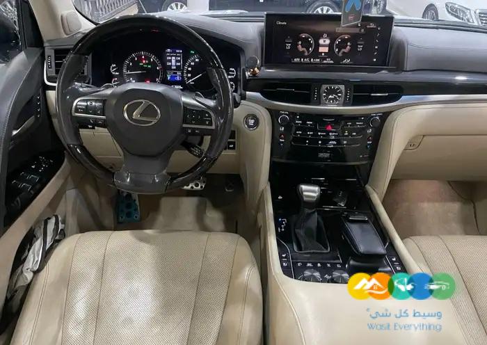 لكزس LX570 موديل 2019 فل كامل DD