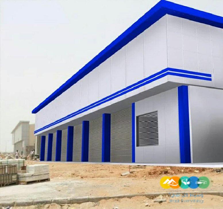 مشاريع مظلات وسواتر وهناجر ومستودعات وسندوتش بانل