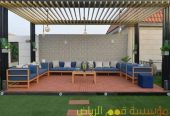 جلسات مظلات حديد مودرن الرياض 0563866945