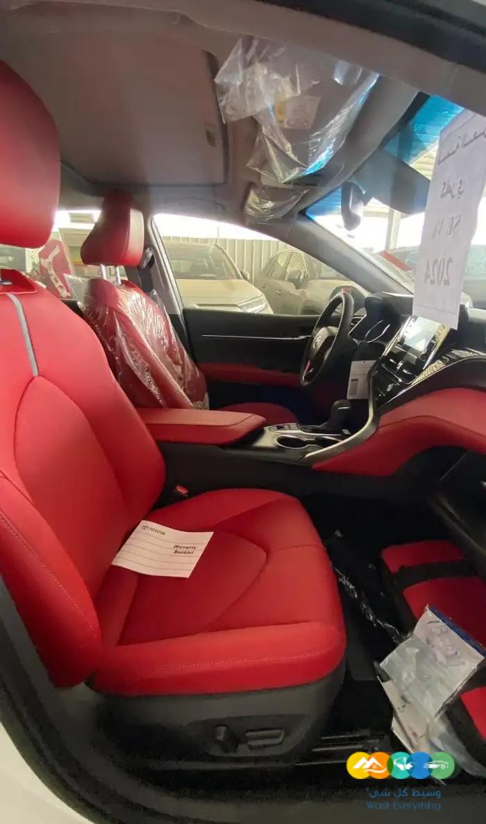 كامري SE V6 – سعودي – 6سلندر – 2024