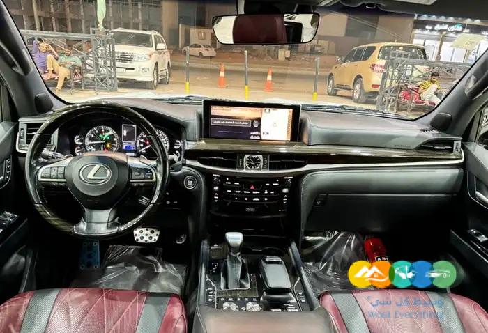 لكزس – LX570 – 2020 – بلاك اديشن – تم البيع