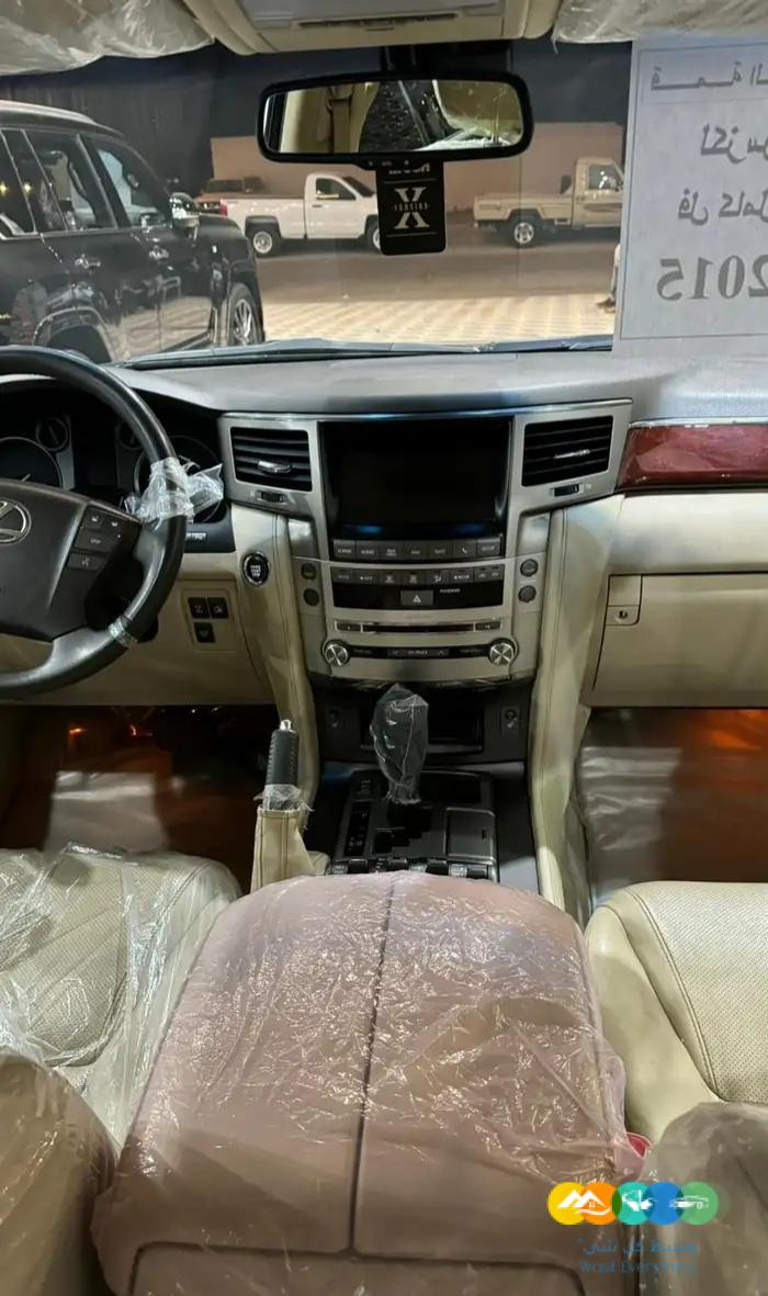 لكزس LX570 – سبورت فل كامل – سعودي – 2015