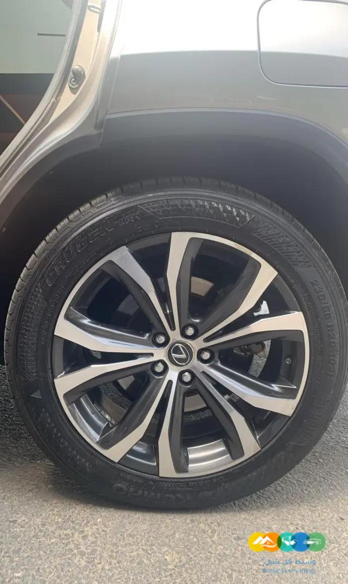 لكزس ار اكس فل هايبرد تتنانيوم 2019 نطيفة جدا