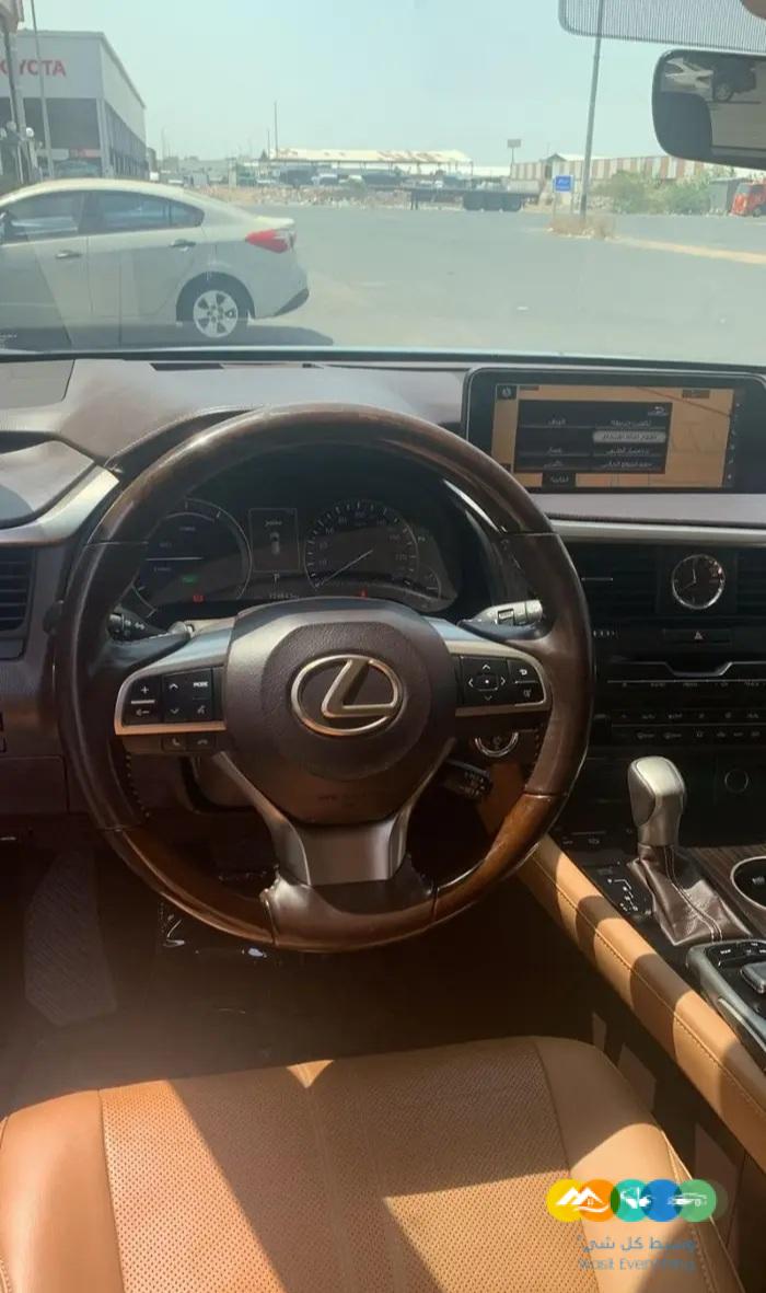 لكزس ار اكس فل هايبرد تتنانيوم 2019 نطيفة جدا