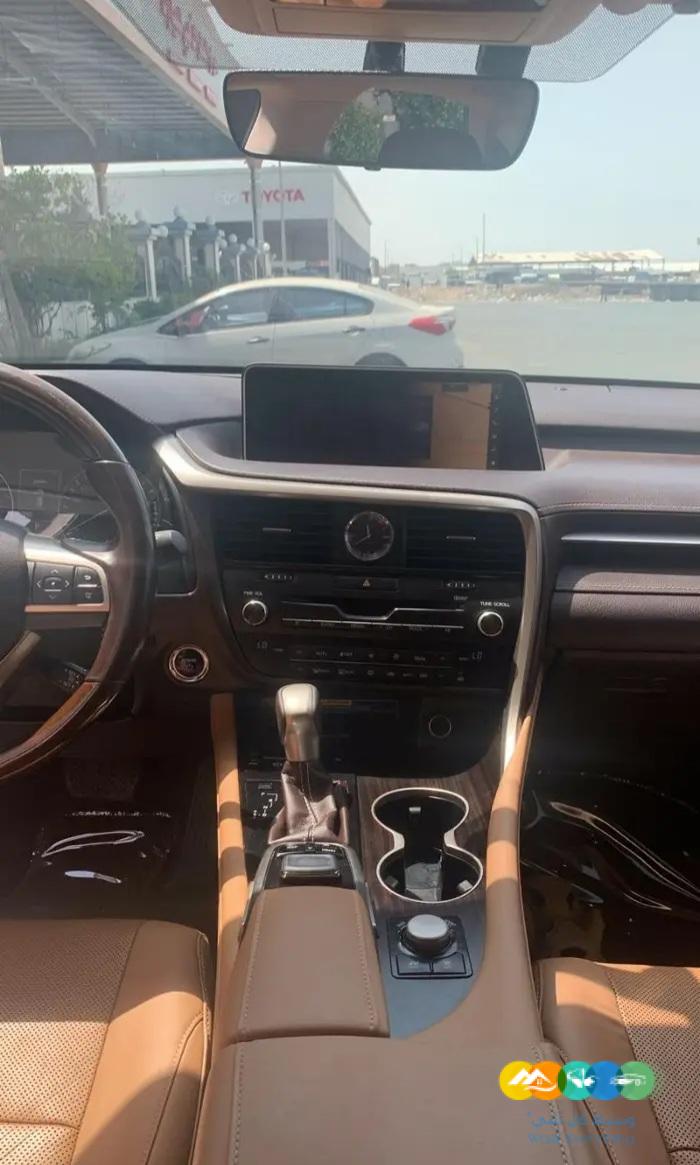 لكزس ار اكس فل هايبرد تتنانيوم 2019 نطيفة جدا