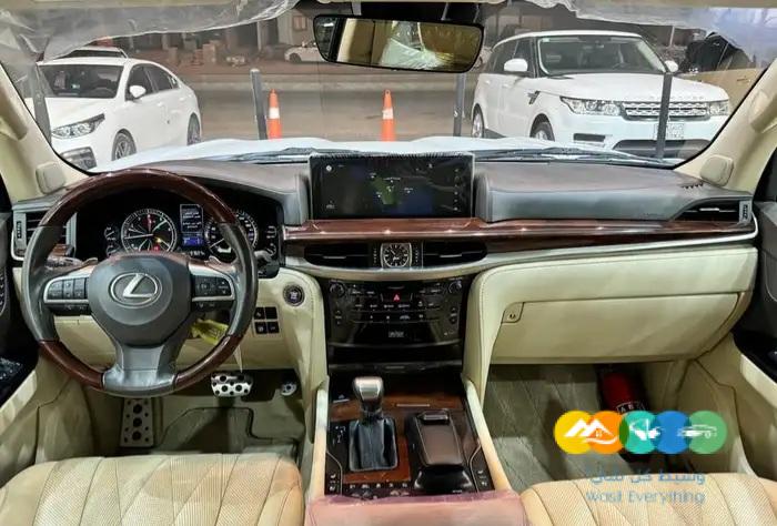 لكزس – LX570 – 2021 – بلاك اديشن – تم البيع