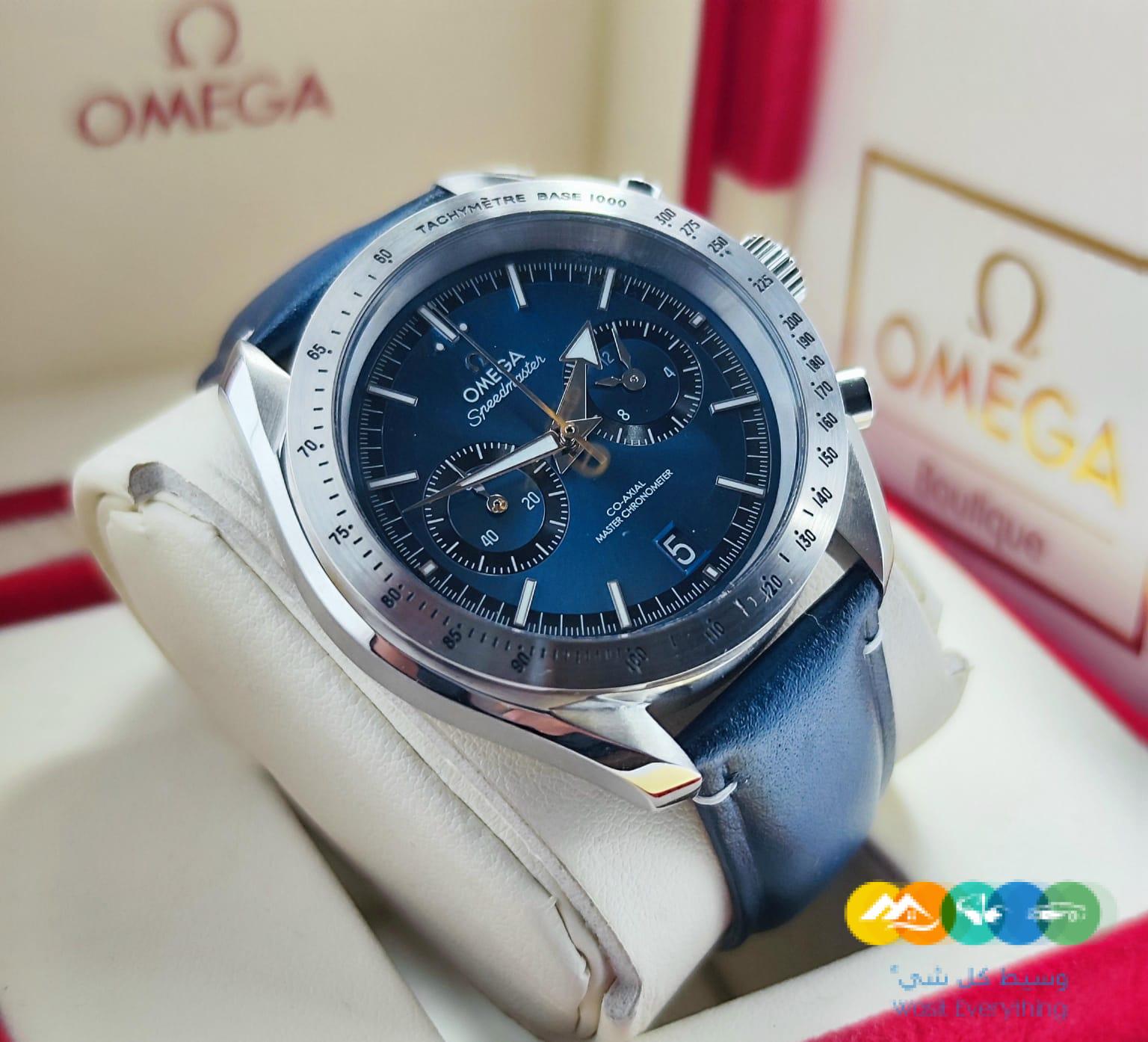 الدفع عند استلام ساعات رجالية ماركة اوميقا درجة 1 OMEGA