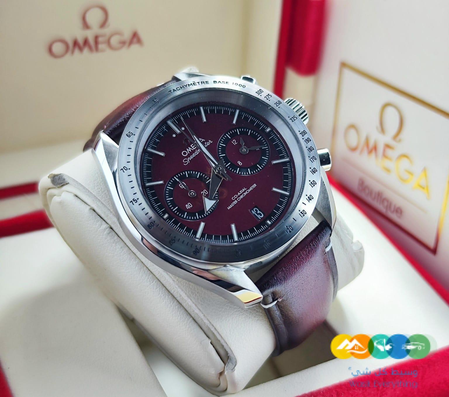 الدفع عند استلام ساعات رجالية ماركة اوميقا درجة 1 OMEGA