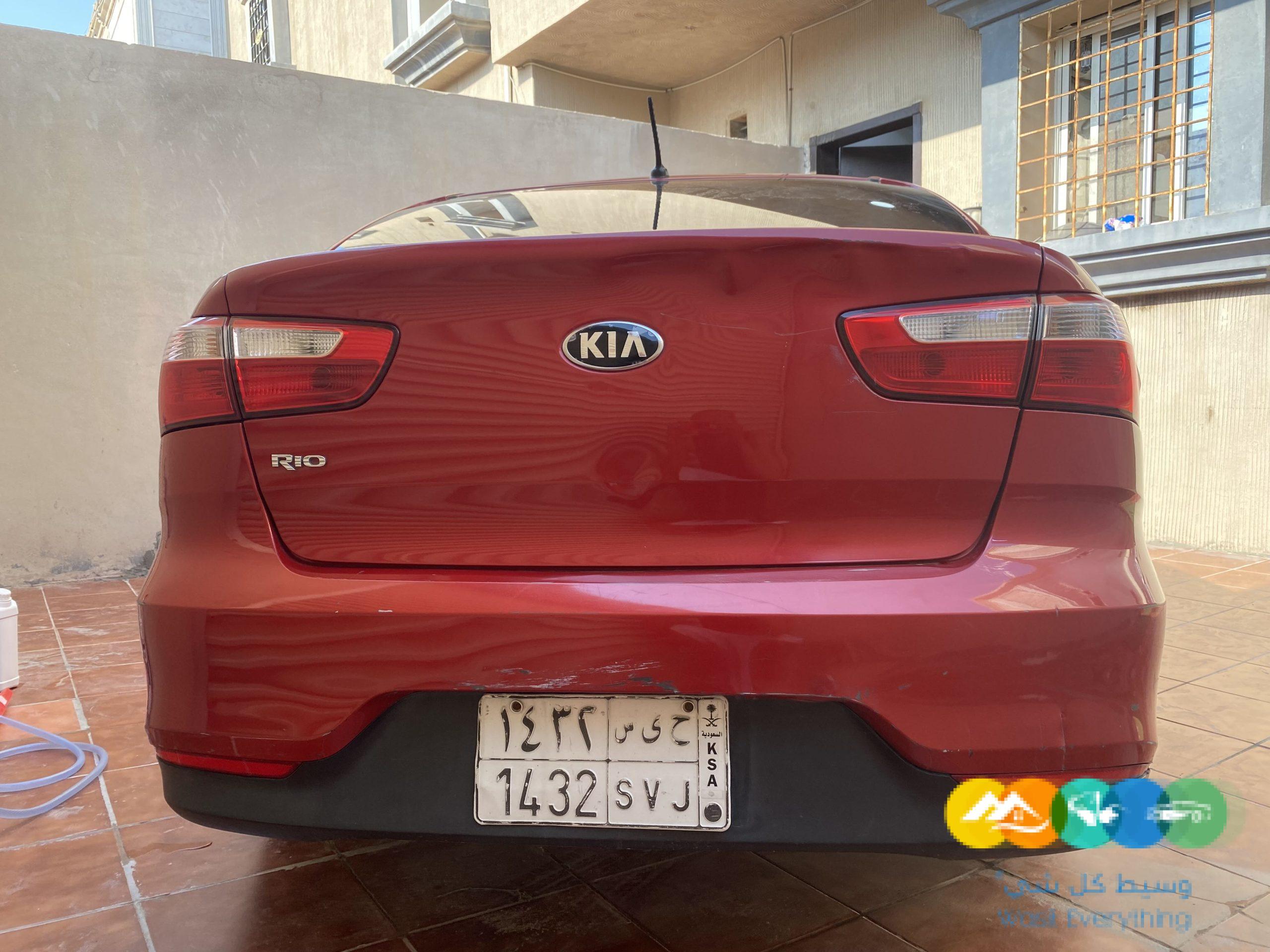 كيا ريو 2016 بدي ومحركات على الشرط