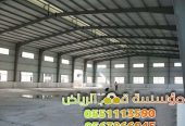 انشاء هناجر بانل ومستودعات ساندوتش بنل الرياض 056386694