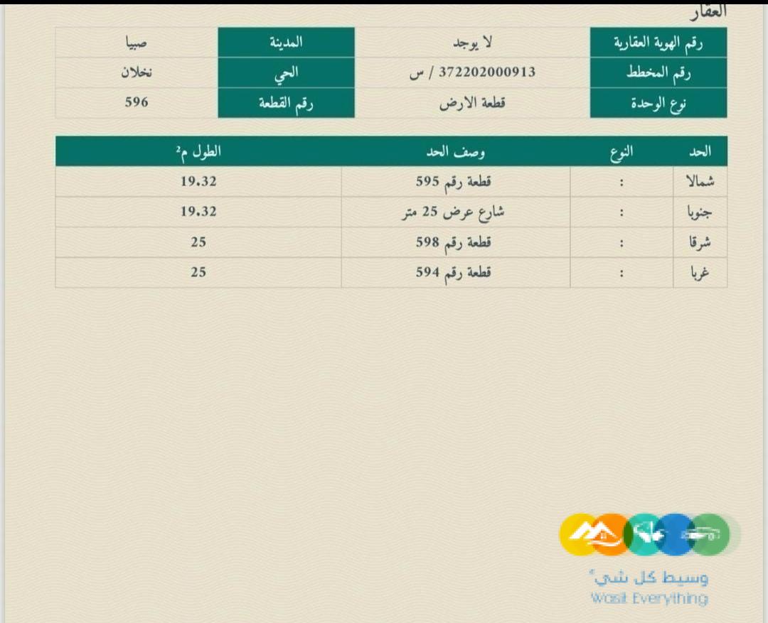 قطعة ارض نخلان مقام عليها عماره عظم 0502761647
