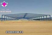 تركيب هناجر بالرياض تركيب مستودعات ساندوتش بانل عازل