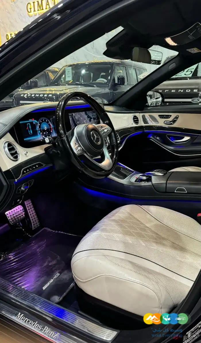 مرسيدس S560 جفالي 6 ازرار 2019