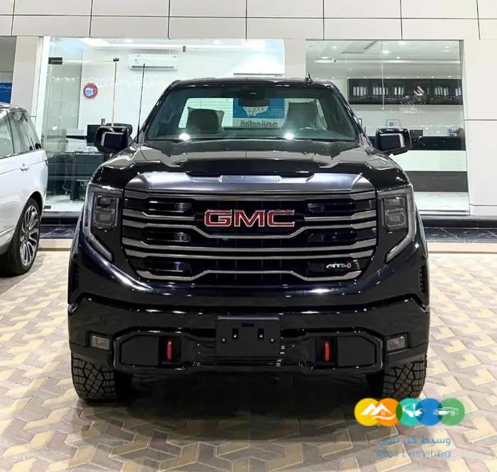 جمس سييرا 2024- AT4- دبل-غماره.-اسود