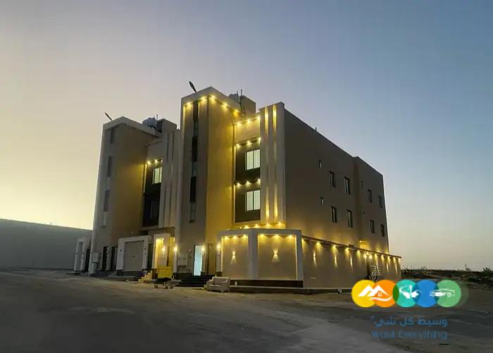 للبيع شقق ارضيه وعلويه بمداخل مستقله مع مصعد