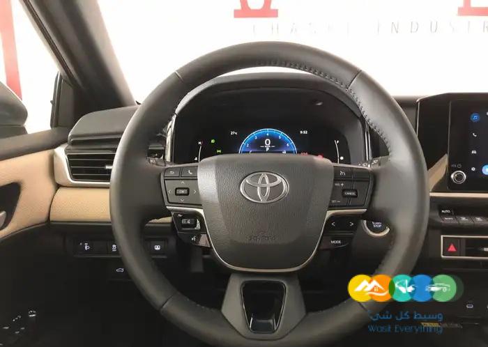 تويوتا كامري نص فل موديل 2025 السعر 127000 بضريبه