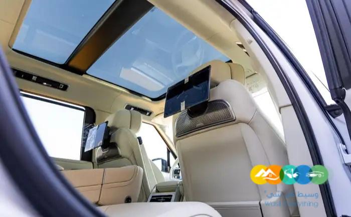 رنج روفر اوتوبايقرافي 6 سلندر اصفار 2024 تحت الضمان