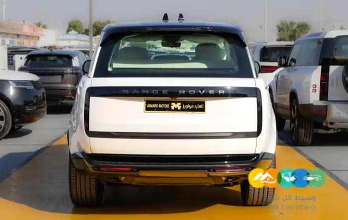 رنج روفر اوتوبايقرافي 6 سلندر اصفار 2024 تحت الضمان