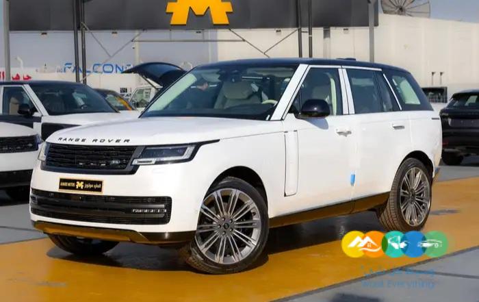 رنج روفر اوتوبايقرافي 6 سلندر اصفار 2024 تحت الضمان