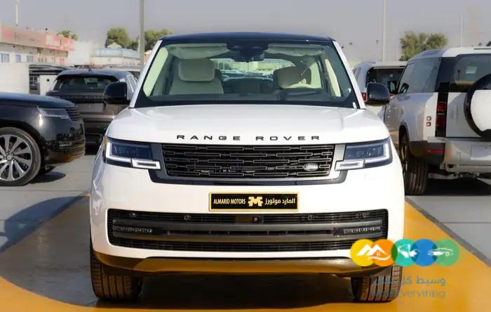 رنج روفر اوتوبايقرافي 6 سلندر اصفار 2024 تحت الضمان