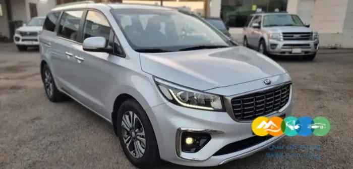 كيا كرنفال 2019 ديزل 9 راكب بطاقة جمركيه