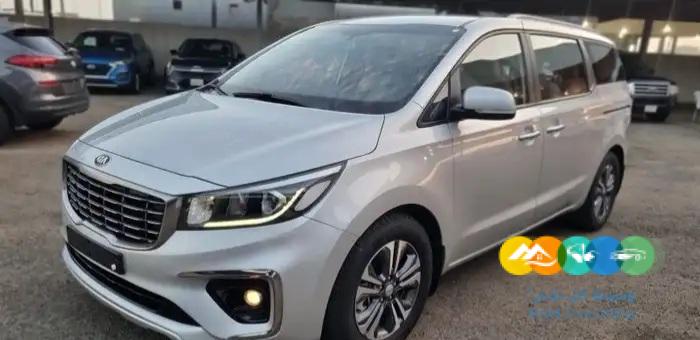 كيا كرنفال 2019 ديزل 9 راكب بطاقة جمركيه