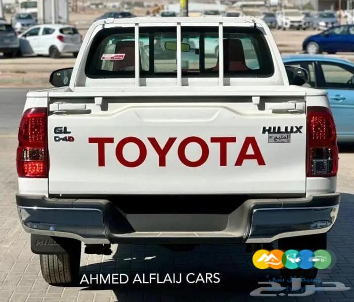 هايلوكس 2025 غمارة 2.4 بدون دبل بسعر مناسب