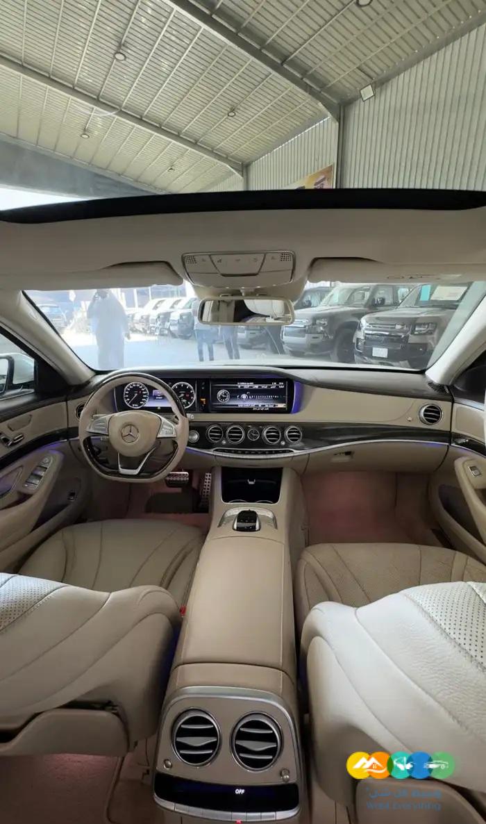 مرسيدس S400 موديل 2017 سعودي