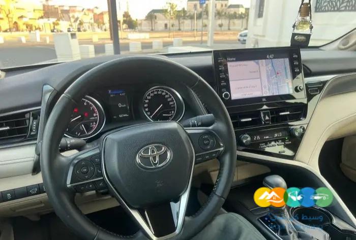 كامري 2022 فل كامل GLE_X جلد نفقيشن