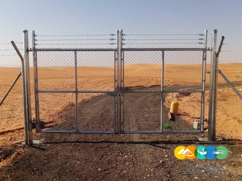 تركيب شبوك وسياج المزارع